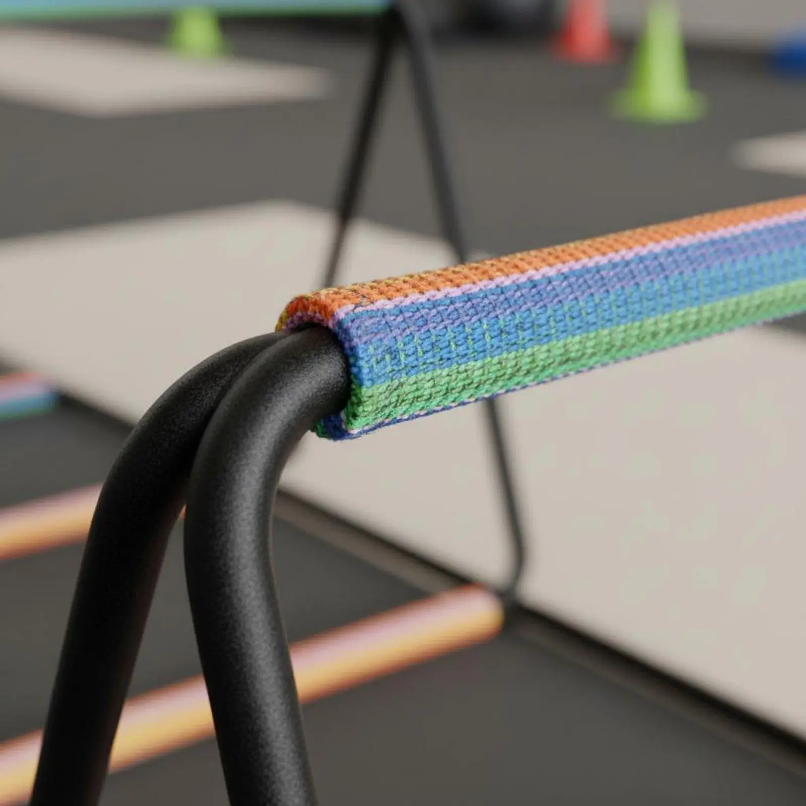 Folding Agility Ladder Foldable Convertible Training Hurdle Connectable Fitness
