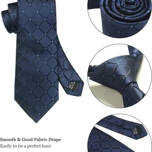 Kravat ipeği 8 cm'de 6 büyük satış-no. 3