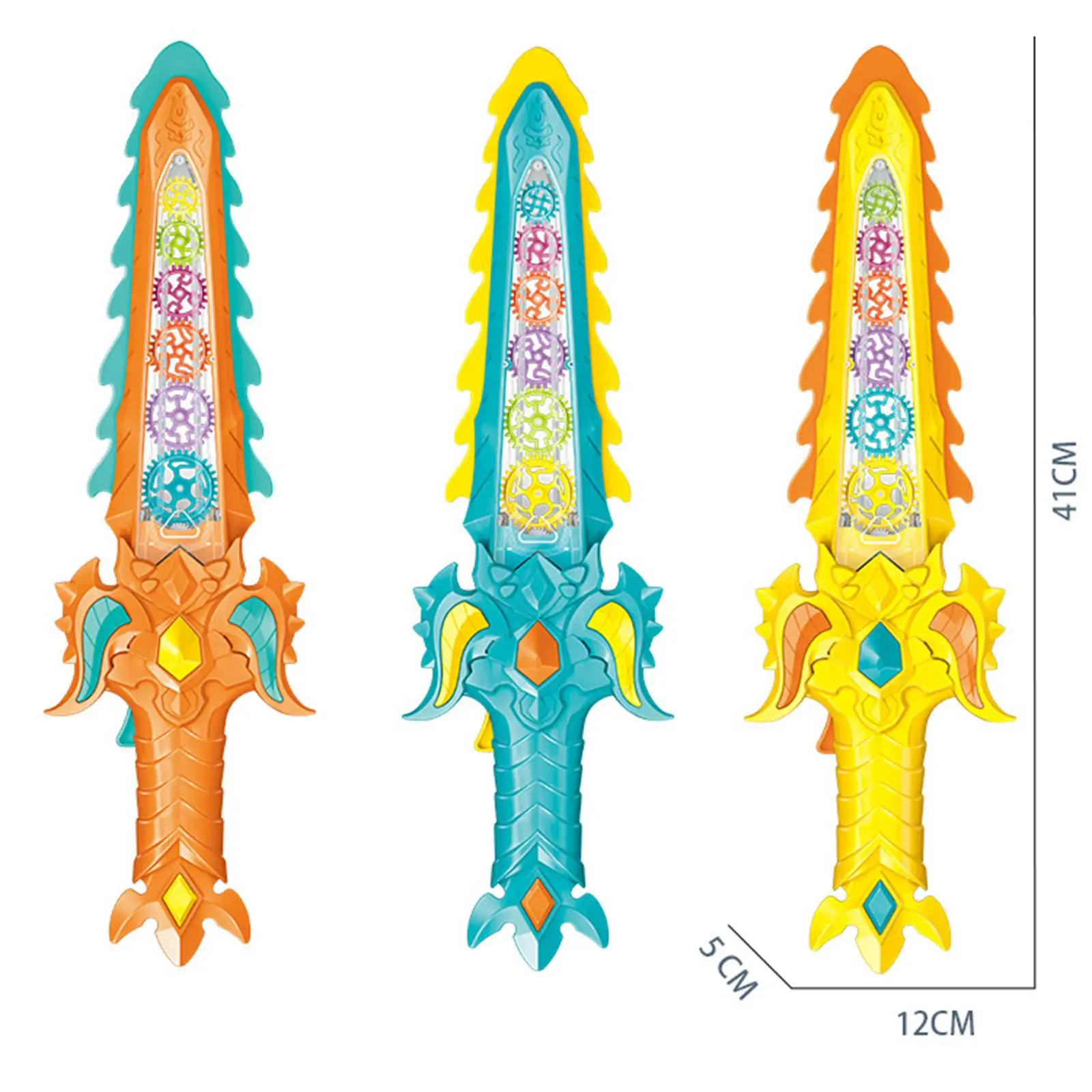 Przezroczyste błyskotki kolorowe światła zabawki dla dzieci małe dzieci