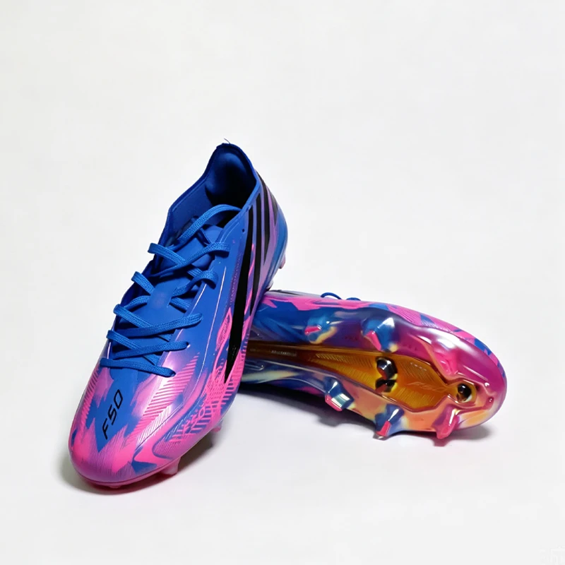 2026 Original Mens Football Boots F50-Messis Training Studded Fast Soccer Cleats Outdoor Non Slip Football Shoes Chuteira Campo