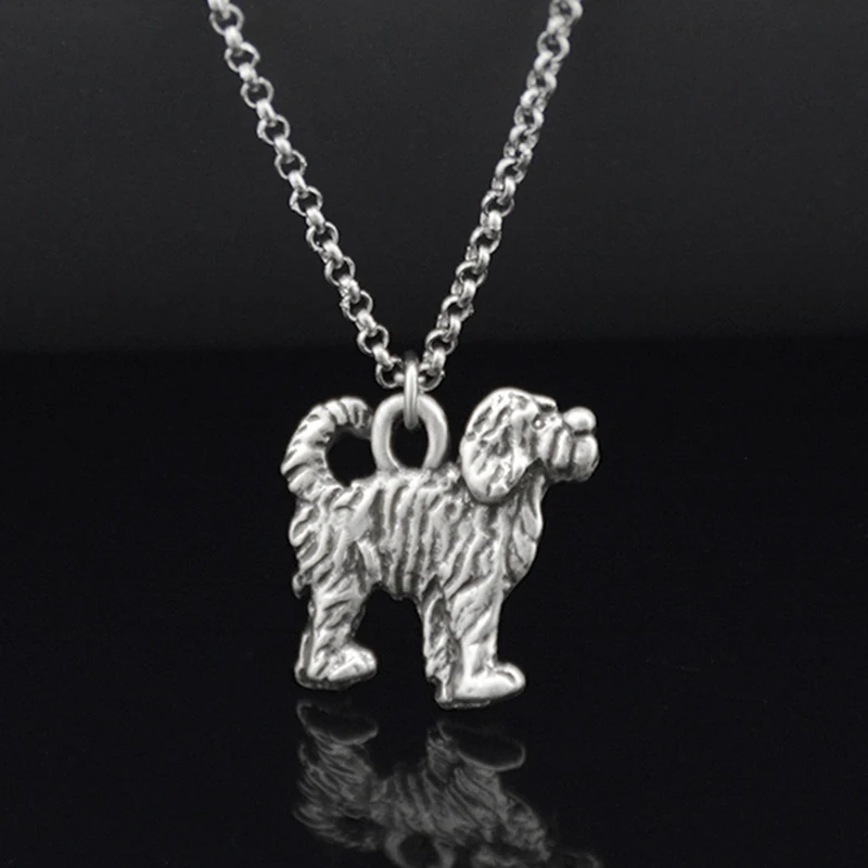 3 Style Vintage German Shepherd & Belgian Malinois & Cattle & Afghan Hound Dog Charm Pendant Necklace For Women Unique Jewellry