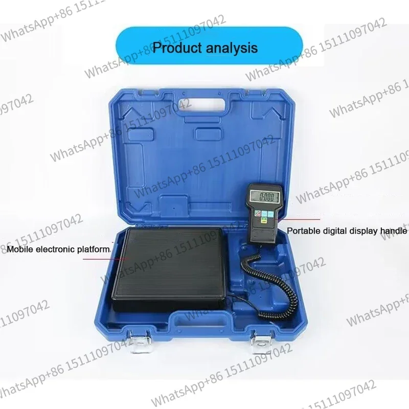 Refrigerant Filling Scale Portable Electronic Scale Automatic Programming Quantitative Filling High-Precision Weighing