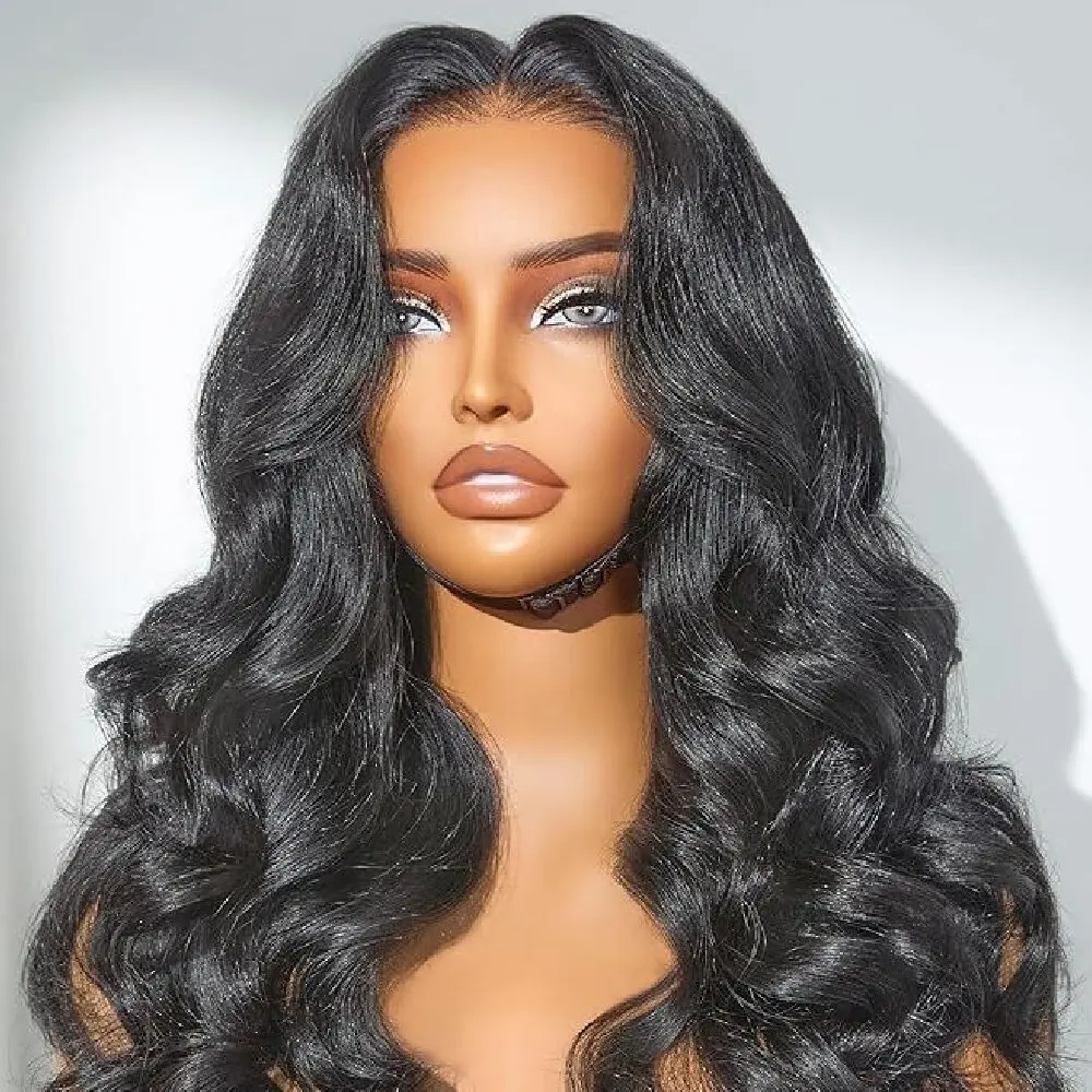 

13x6 Объемная волна Парик фронта шнурка 40-дюймовые человеческие волосы 200% плотность Парики фронтальной части шнурка для женщин 13x4 5x5 Парик из человеческих волос бесклеевой