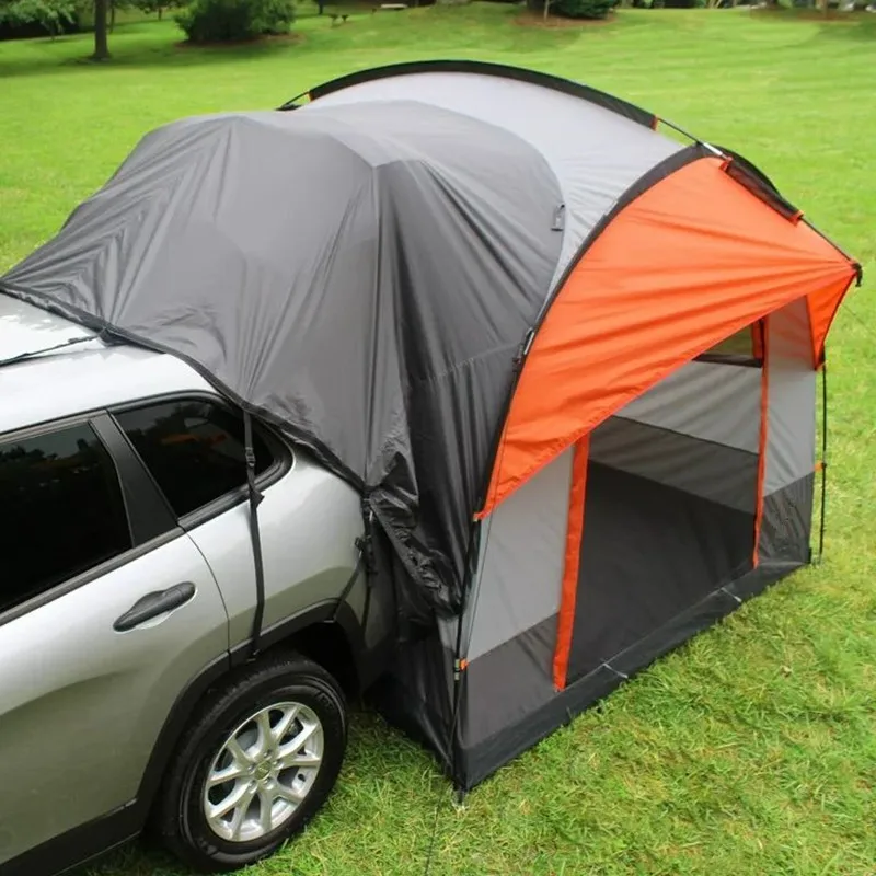 

245 * 245Cm rain and sun protection 4 people outdoor camping SUV rear tent