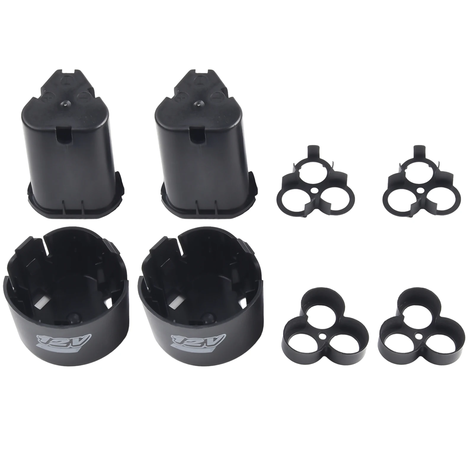 Top-quality 2022 New TOOL Li-ion Battery Case 12V 12V (3S) Accessories Electrical Tools Kit 2 Set(6pcs) 3 Cell Packs