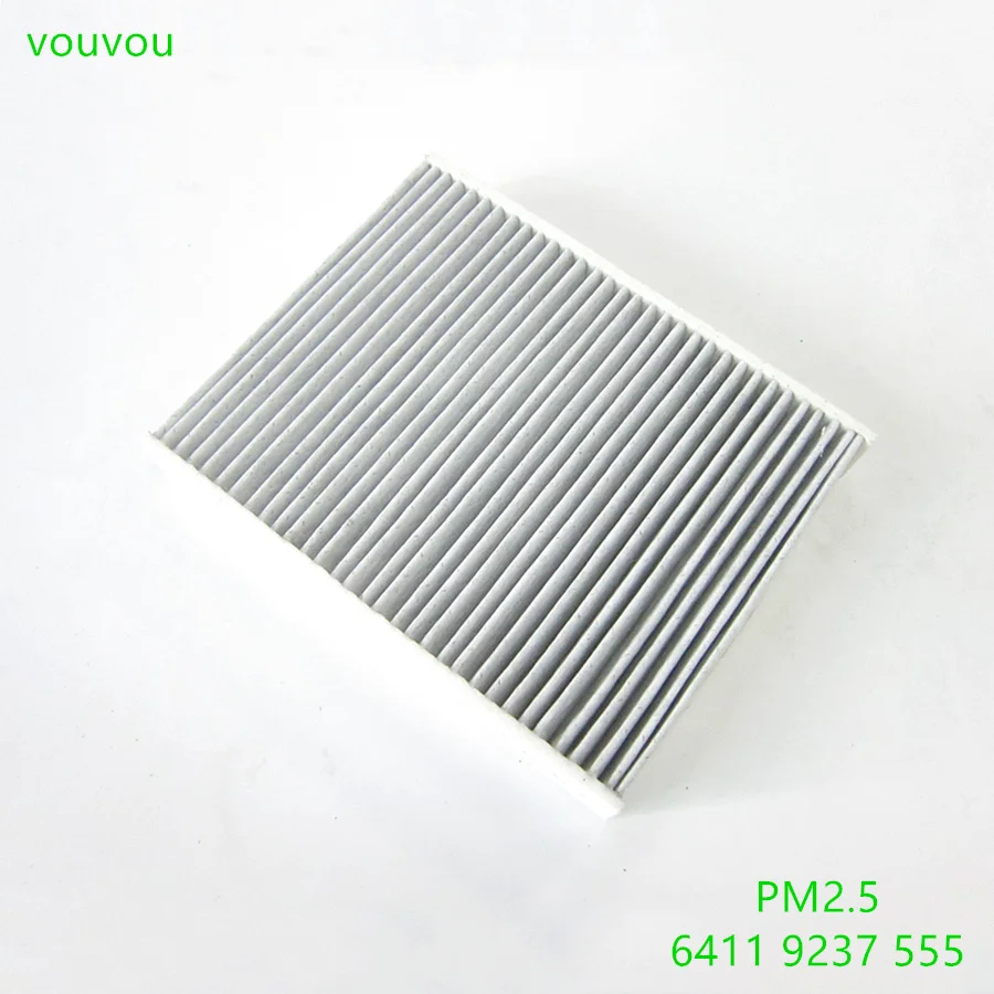 vouvou Car accessories 6411 9237 555 activated pm 2.5 A/C cabin air filter for BMW Series 1 F20 F21 Series 2 F22 F23 F87 3 F30