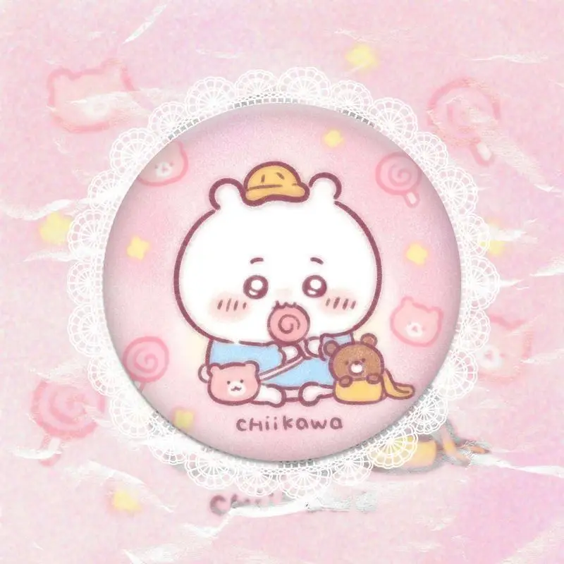 Chiikawa Hachiware Usagi Fanmade Badge Brooch Anime Merchandise Japanese Kawaii Cute Enamel Pin Gift For Fans Cosplay Otaku