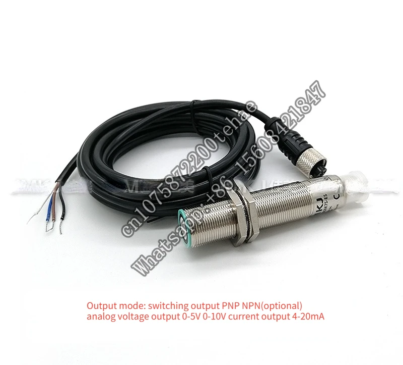 M18 ultrasonic liquid level sensor ranging position integrated analog switching quantity RS485 interface TTL232