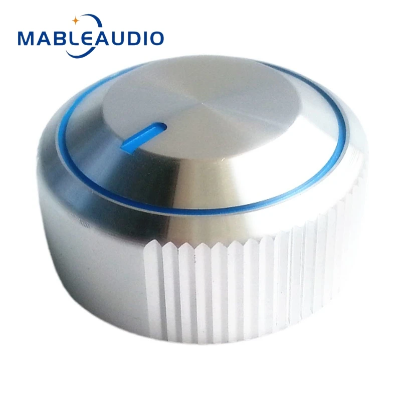 1 Stück 30x16mm Potentiometer knopf aus Aluminium legierung mit festem Volumen Hifi-Audio verstärker – Detail 4