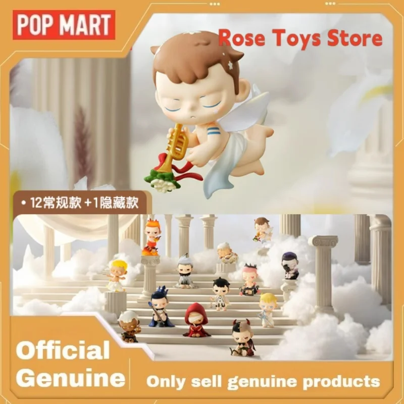 

Подлинная серия POPMART Kubo Angel'S Poem, слепая коробка, игрушки, милая модель аниме, фигурка, настольные украшения, загадочная коробка, подарок-сюрприз