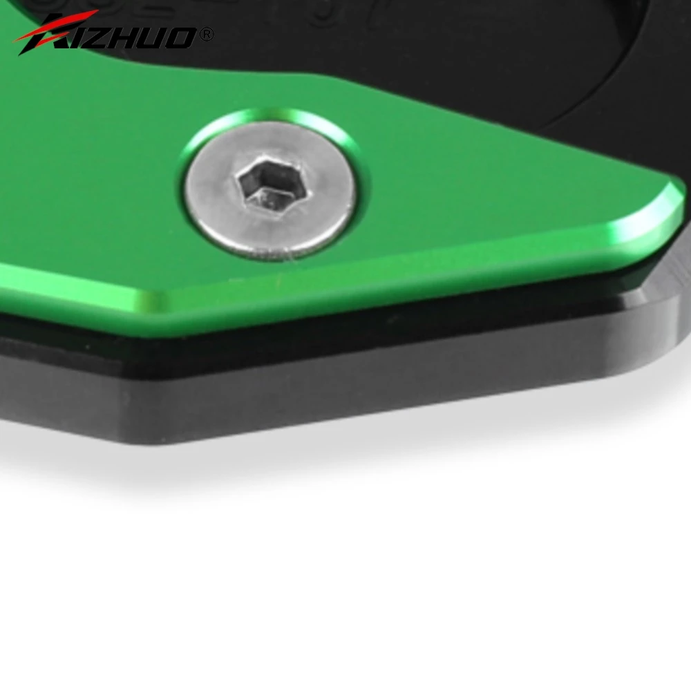 

For Kawasaki Z650 Z900 RS Z800 Z1000 R H2 SX SE NINJA 650 Ninja 1000sx Motorcycle Kickstand Pad Foot Side Stand Extension Pad