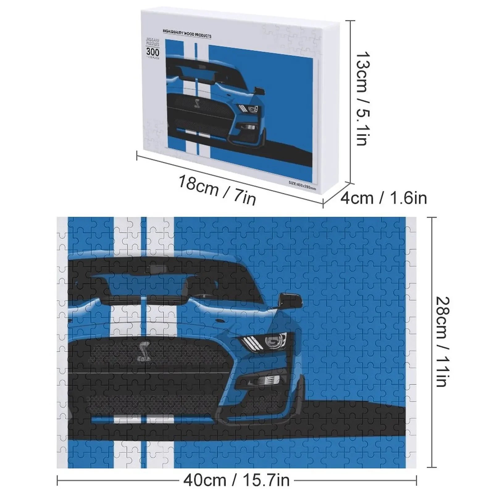 Shelby-Custom Name Jigsaw Puzzle para adultos e crianças, brinquedo de madeira personalizado, GT 500