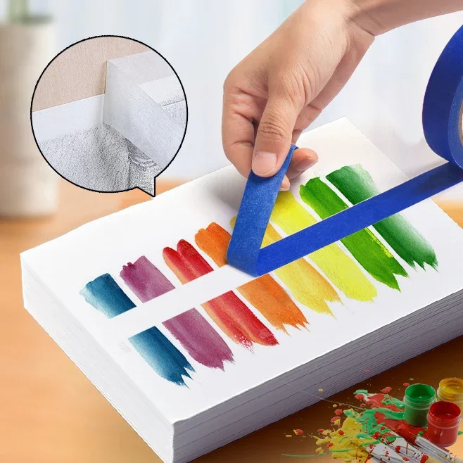 Orange Color Painter Tape Masking Tape, Multi-Surface Masking Tape, Painting and Decorating Supplies, Art Supplies