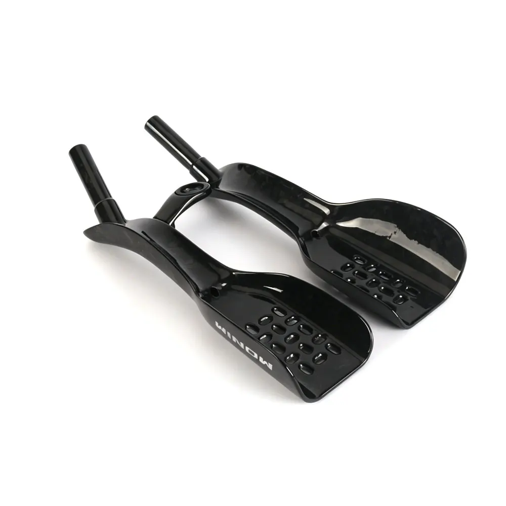 Winowsports Carbon Fiber TT Rest Bar ARB02 with Computer Mount Forged Pattern Clip on Aero Bar for Time Trial Triathlon Bike