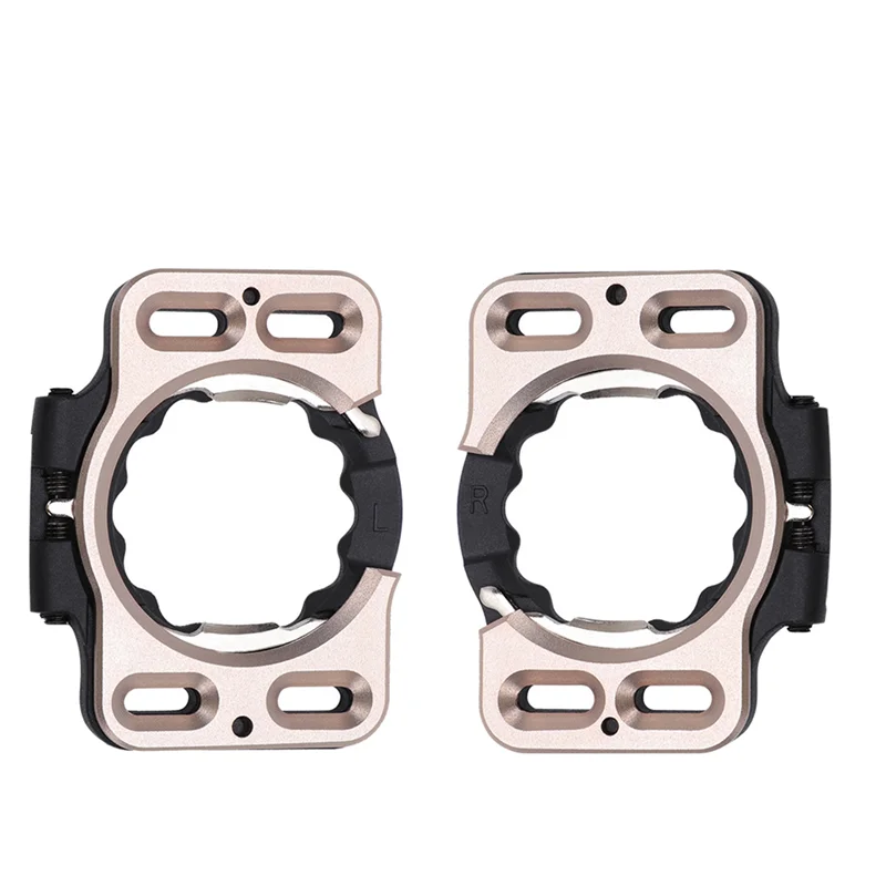 1 Pair Quick Release Cycling Shoes Cleats Self-Locking Pedal Adapter Converter for SpeedPlay Zero Series