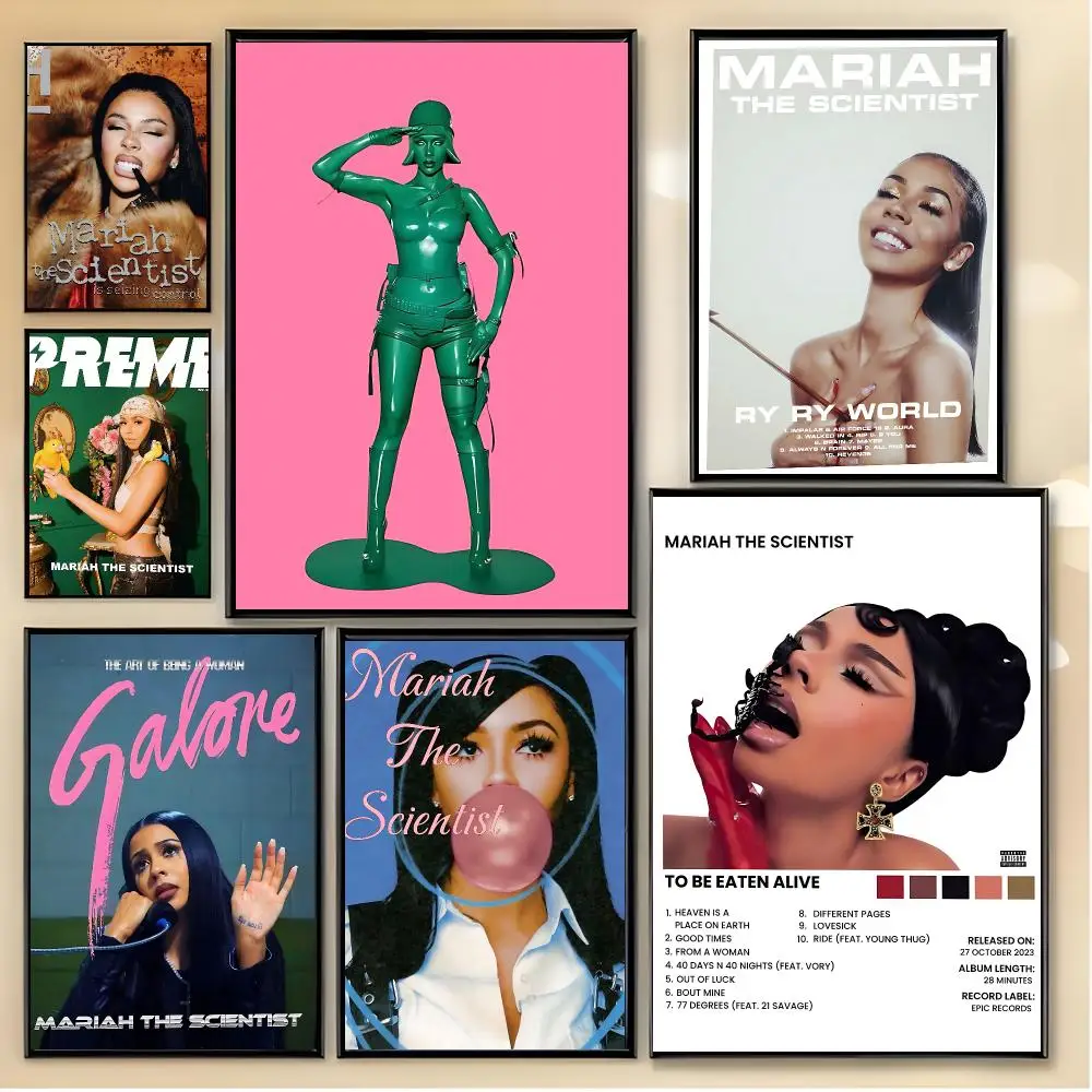 R&B Soul Artist M-Mariah the Scientist Poster Unique Home Decoration Ideas & Stylish Interior Art