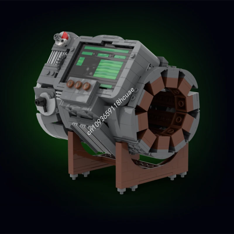 

536 шт. MOC трубы для мальчиков 3000 Fallout, строительные блоки STEM, образовательные, решение проблемы, модель, рождественская игрушка, подарок, конструкция