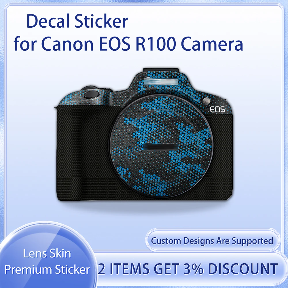 

R100 Decal Skin for Canon EOS R100 Camera Skin Decal EOS R100 Protective Film Cover Film Skin Wrap Covered