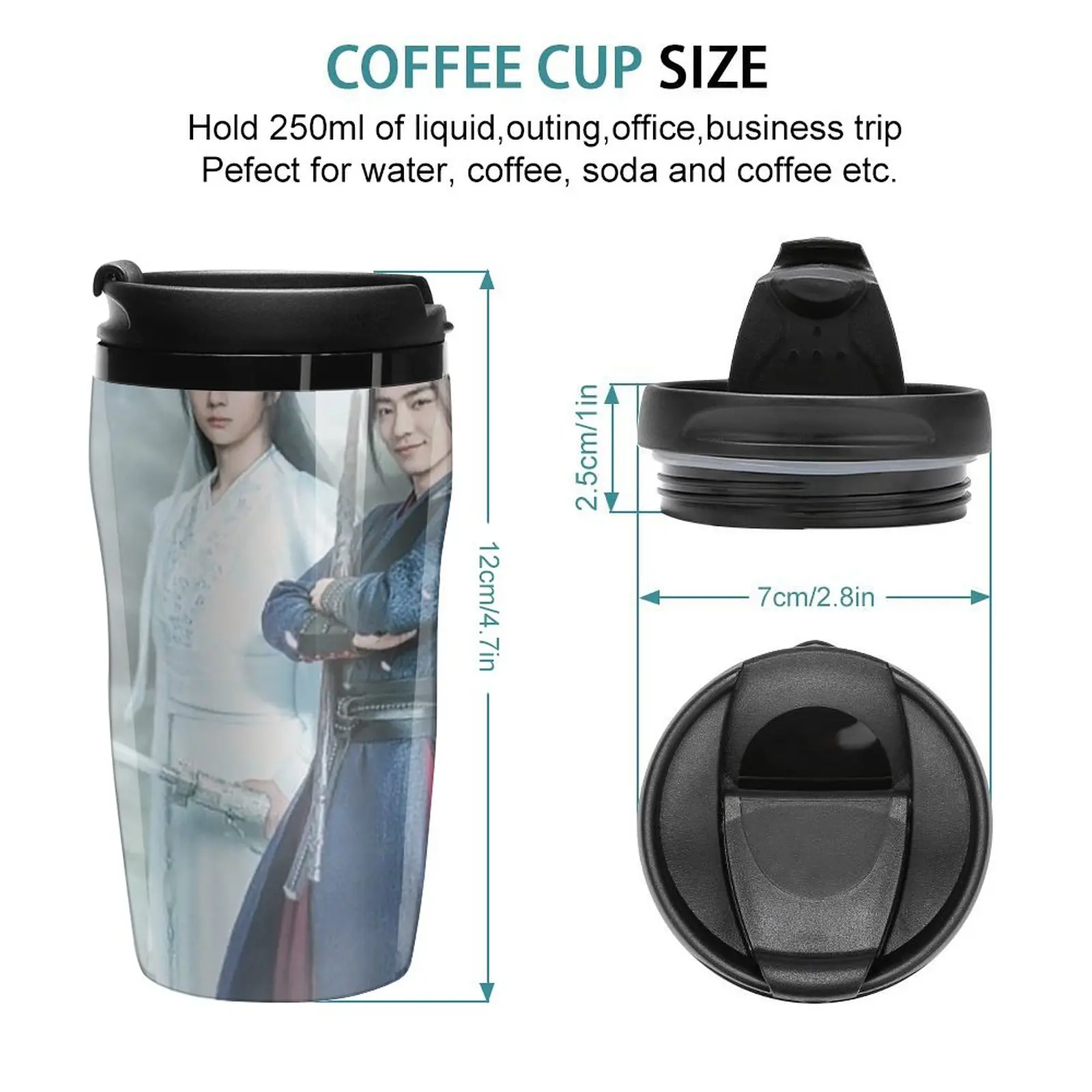 New The Untamed print art Travel Coffee Mug Nespresso Cup Coffee To Go Thermos Coffee Coffee Cups Sets