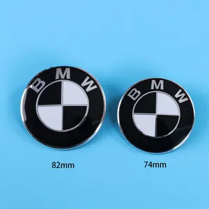 ABS Car Front Deckel Emblem, Rumpf -Heck -Emblem zu BMW M, E46, F10, F30, E39, E36, F20, G20, G30, X1, X2, X3, X4, X5, 74 mm, 82 mm, 2 Pces 8 Hauptverkäufe von BMW X1 - №2