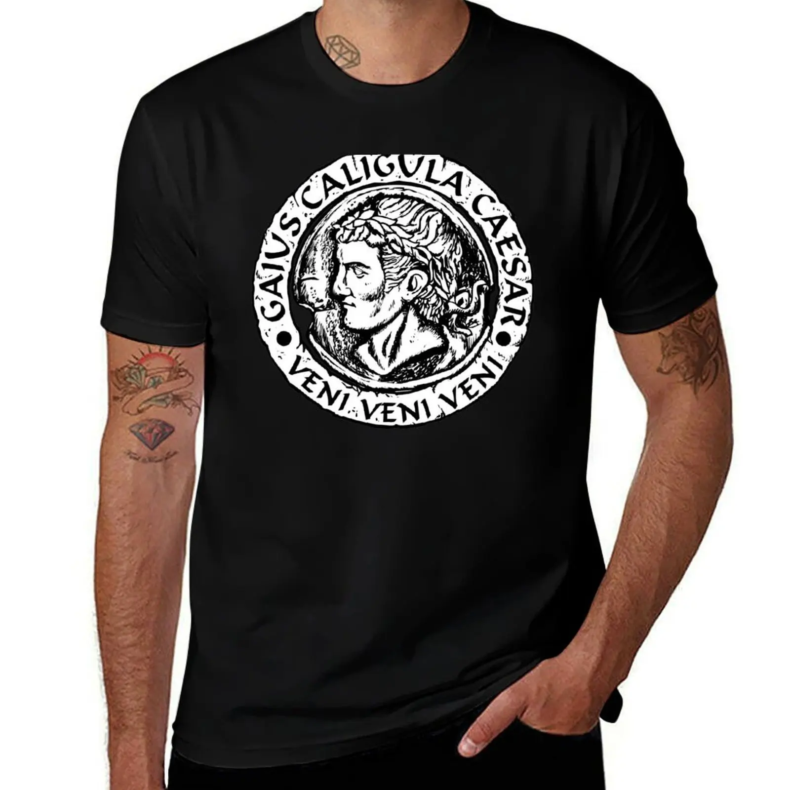 

Caligula Veni Veni Veni T-Shirt t shirts for man pack cotton t shirt custom print cotton t shirt pack T-shirt