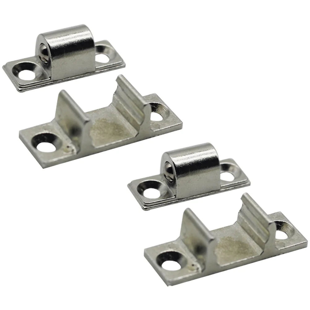 Metal Panel Clips for Range Hoods 2 Pair Set Supporting Dual Fastening Methods Magnetic and Screw Based Attachment