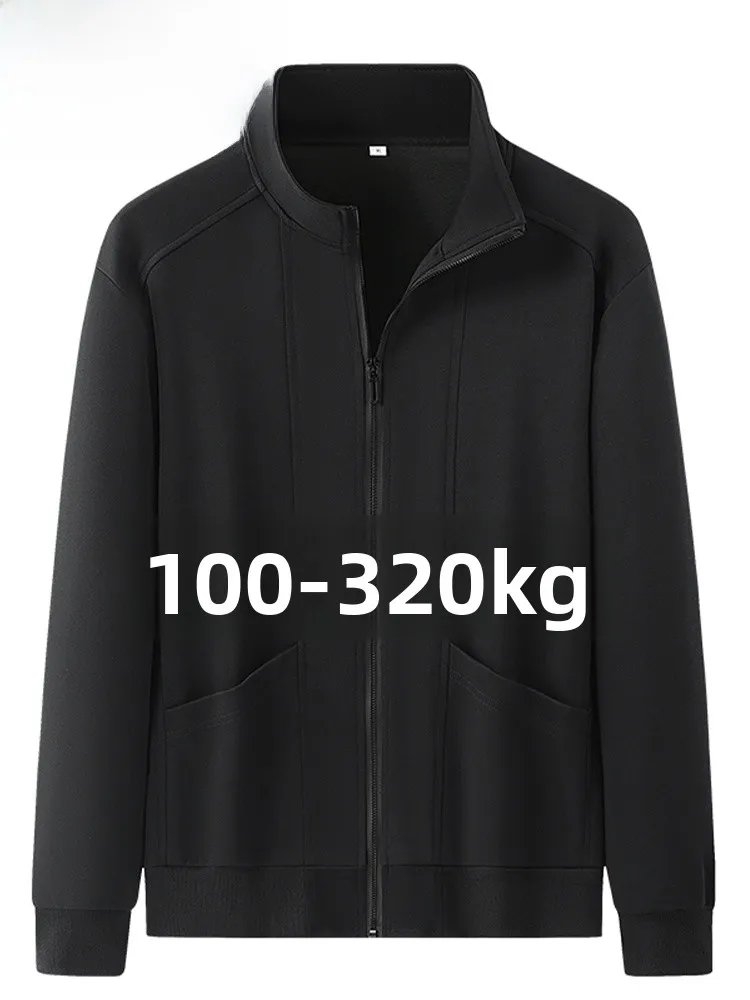 

Мужская куртка MoChao больших размеров: модная, свободная, универсальная, повседневная, спортивная, с воротником-стойкой, удобная, из хлопка и полиэстера.