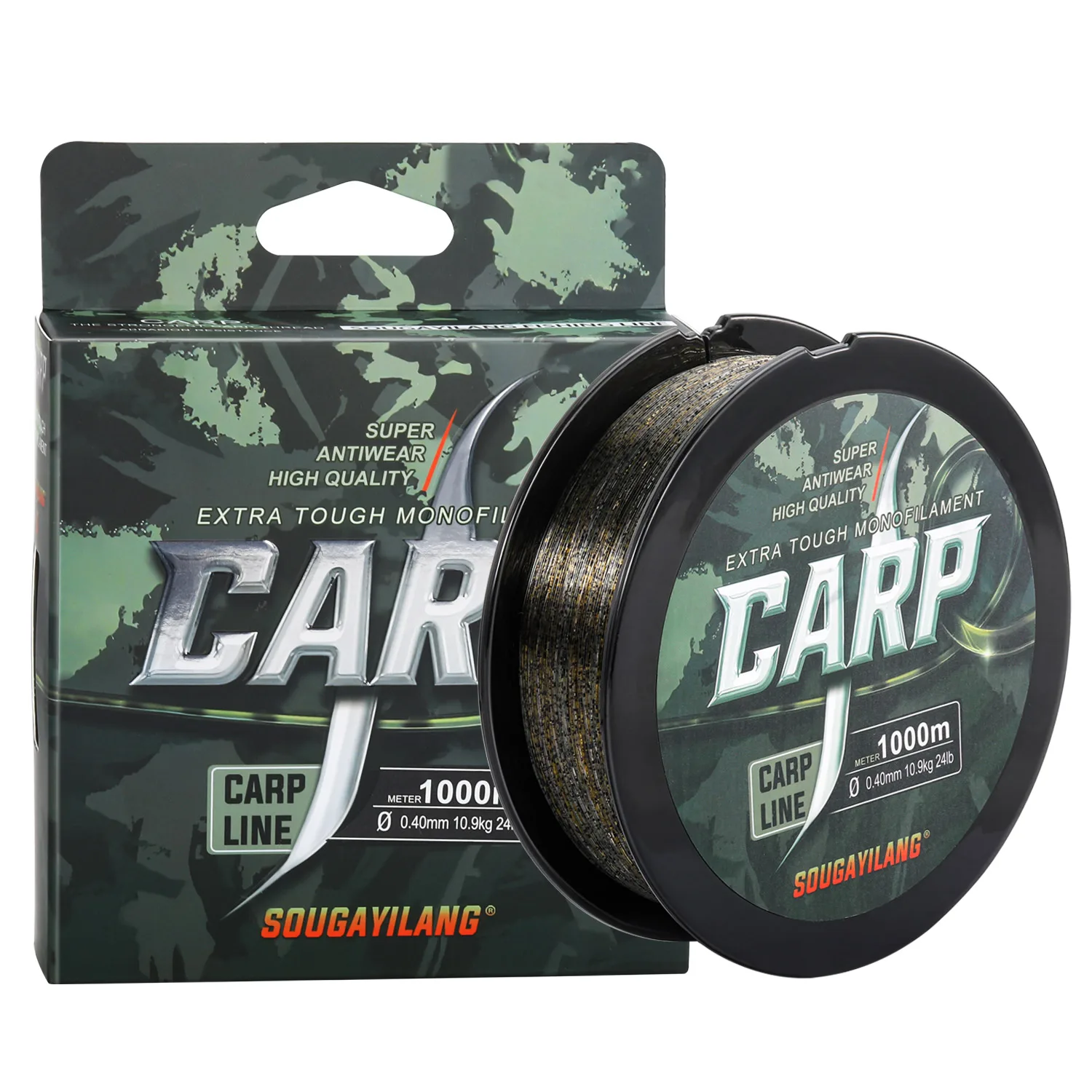 Sougayilang الكارب خيط صنارة الصيد 1000 متر النايلون حيدة خط 14-24lb ماكس سحب خط النايلون القوي لصيد سمك الشبوط #1
