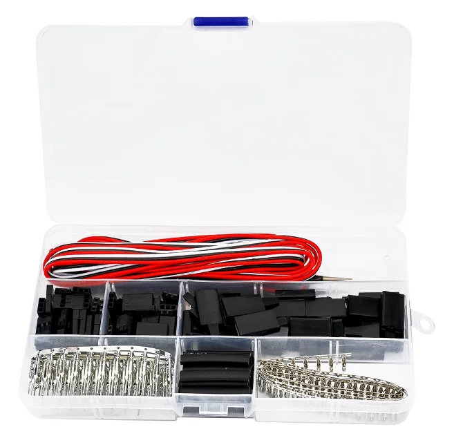 30 Sets JR 3P Male Female Docking Plug with Buckle, 22AWG 3M Red Black White Parallel Wire Cable, RC Airplane Drone Helicopter M