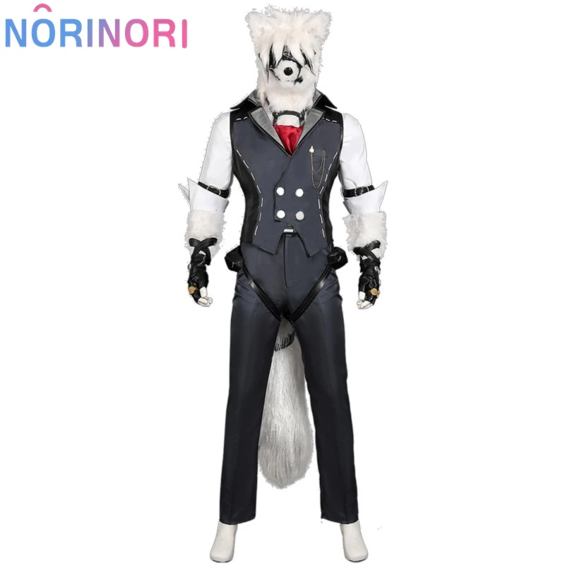 Jogo zenless zona zero von lycaon cosplay traje moda uniformes de batalha atividade festa roleplay roupas headwear