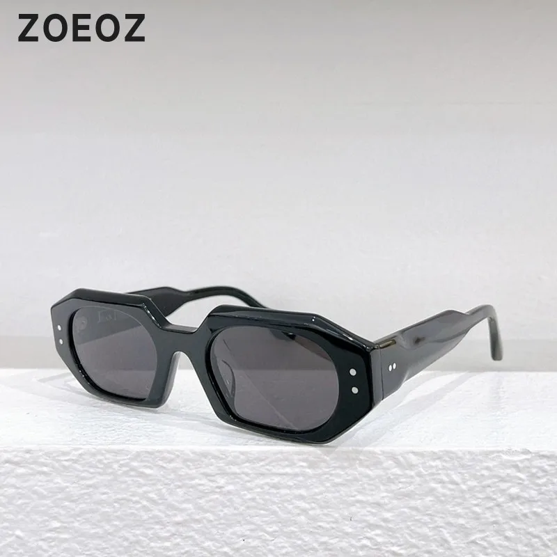 

Personality design black vintage polygonal men's sunglasses UV women's fashion sunglasses 2023