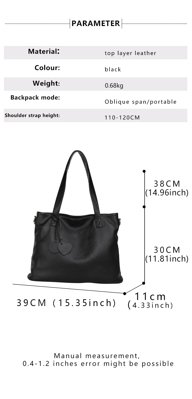 Großraumige Echtleder-Halbmondtasche aus Rindsleder, Halbkreis-Satteltasche, Nischendesign, Ein-Schulter-Unterarm-Handtasche – Detail 7