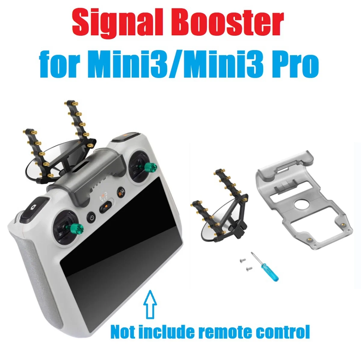 Antenna Signal Booster Amplifier for DJI Mini 3/Mini 3 Pro/Mavic 3 Pro Drone for DJI RC Remote Signal Extender