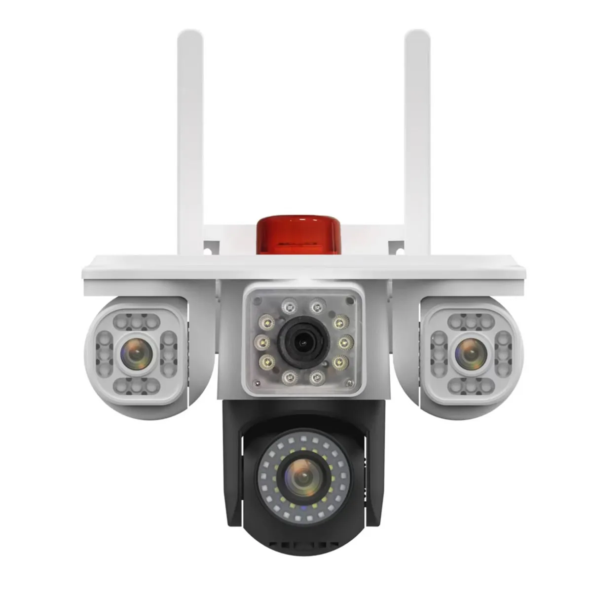 6MP Yoosee APP 3 Lens Full Color Wireless PTZ IP Dome Camera AI Humanoid Detection Home Security CCTV Monitor