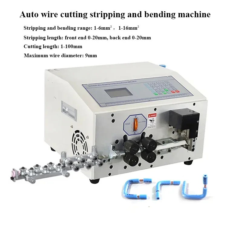 Automatic Wire Cable Cutting Bending Stripping Machine Cable 2D Bend Machine Wire Harness Processing Equipment