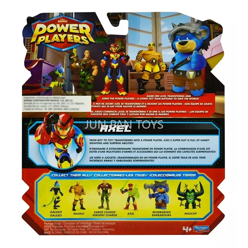 Zag Heroez Power ผู้เล่น Sarge Charge Action Figure พร้อมอุปกรณ์เสริมการ์ตูนคลาสสิกแอนิเมชั่นสะสมของเล่นเด็ก