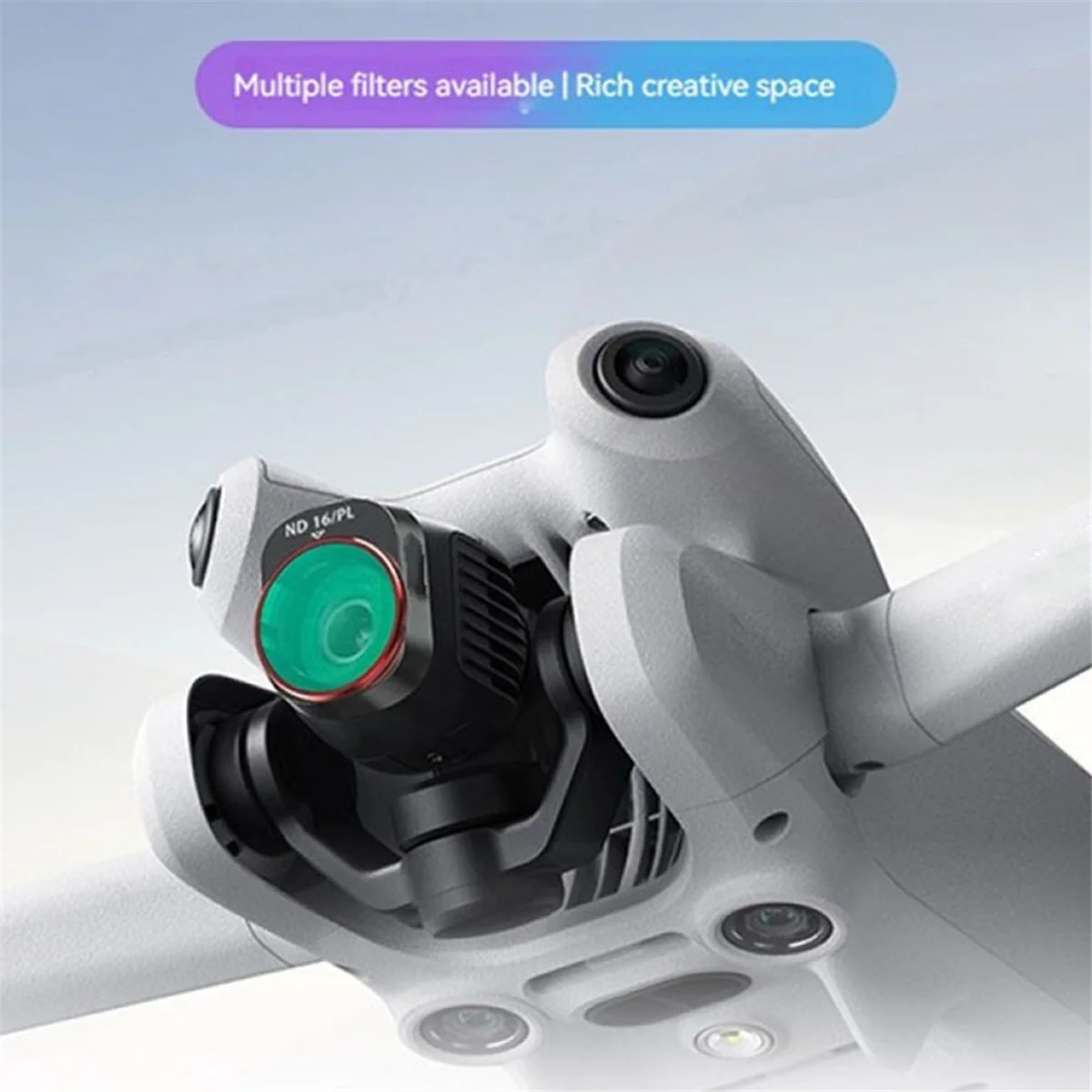 6Pcs Multi-Layer Optical Glass ND Filter Kits ND4PL/ ND8PL/ ND16PL/ND32PL/ND64PL/CPL Filter for DJI Mini 4 Pro