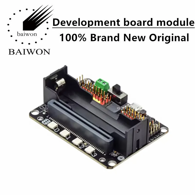 Micro: bit extension board for microbit primary and secondary school beginners Robotbit V2.0 Python programming