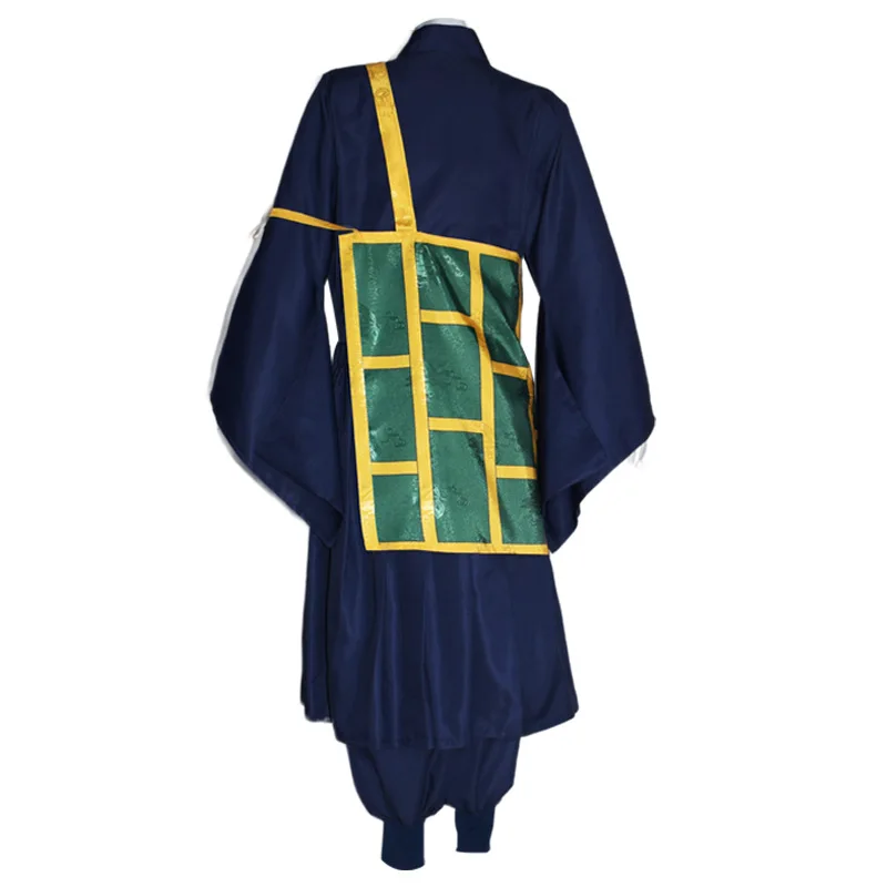 Geto Suguru تأثيري حلي أسود أزرق كيمونو زي مدرسي أنيمي الملبس أزياء الهالوين للنساء والرجال #4