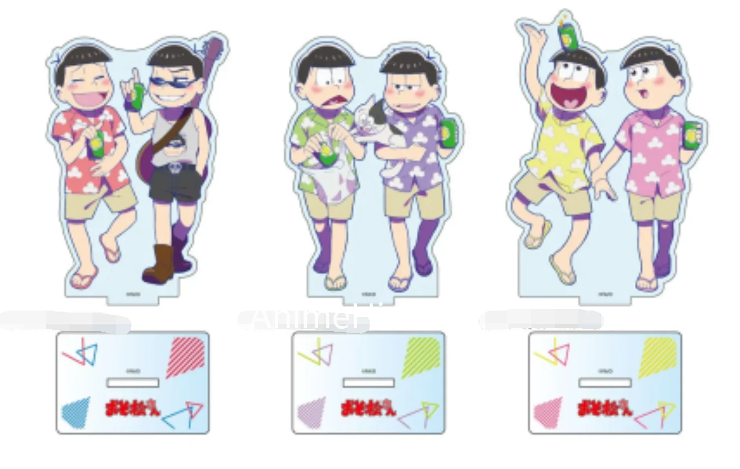 Anime Karamatsu Ichimatsu Jyushimatsu Todomatsu Figure Doll Choromatsu Acrylic Stand Model Plate Cosplay Toy for Gift