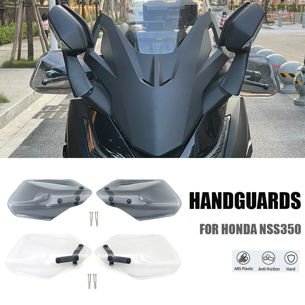 NEW Motorcycle Accessorie Handguards Shield Hand Guard Protector Windshield For Honda 350 NSS350 Motorbike Parts Protection