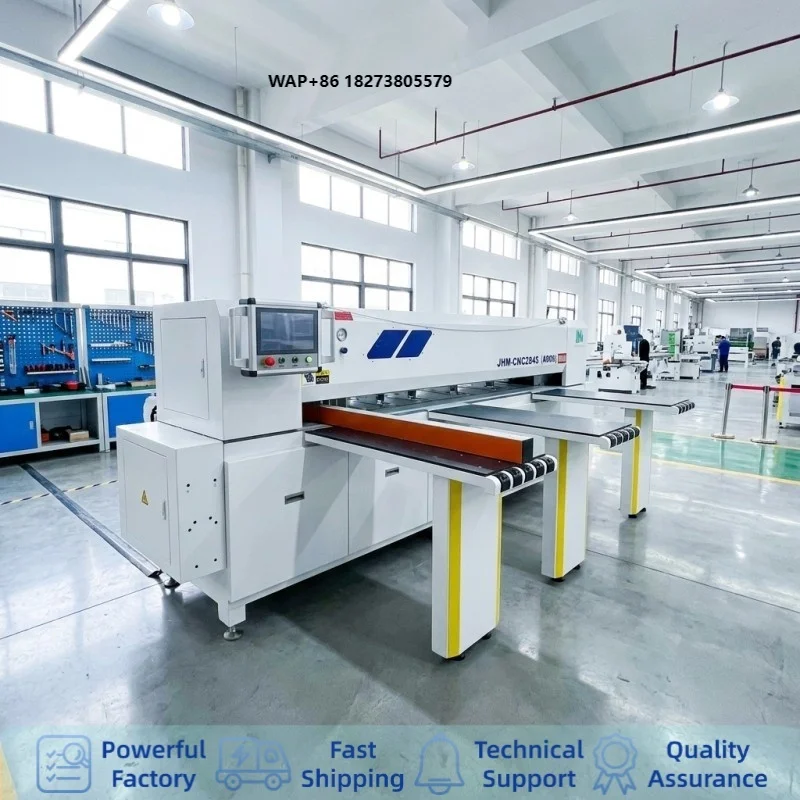 Automatic CNC Wood Beam Saw Machine High Precision Panel Cutting for Furniture