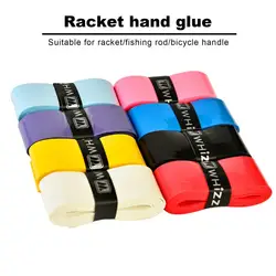 Racket Grip Tape Hoge Elastische Anti Slip Tennis Racket Zweetband Zweet Absorberende Grip Overgrip Tape Sportaccessoires