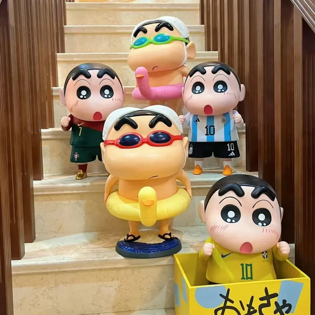 

Фигурка Crayon Shin-Chan аниме периферийная серия Милая модель орнамент Кукла Коллекция украшение комнаты аниме ограниченная сюрприз игрушка