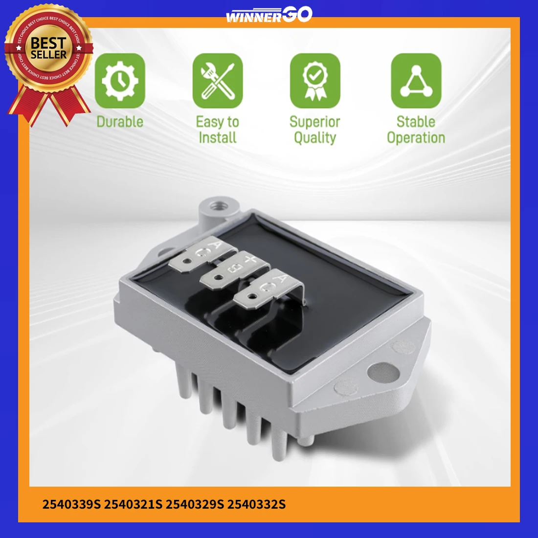 20-30A Rectifier Regulator For Kohler Engine CH730-0165 CH730-0170 62570 64569 ECH749 ECV740 2540339S 2540321S 2540329S 2540332S