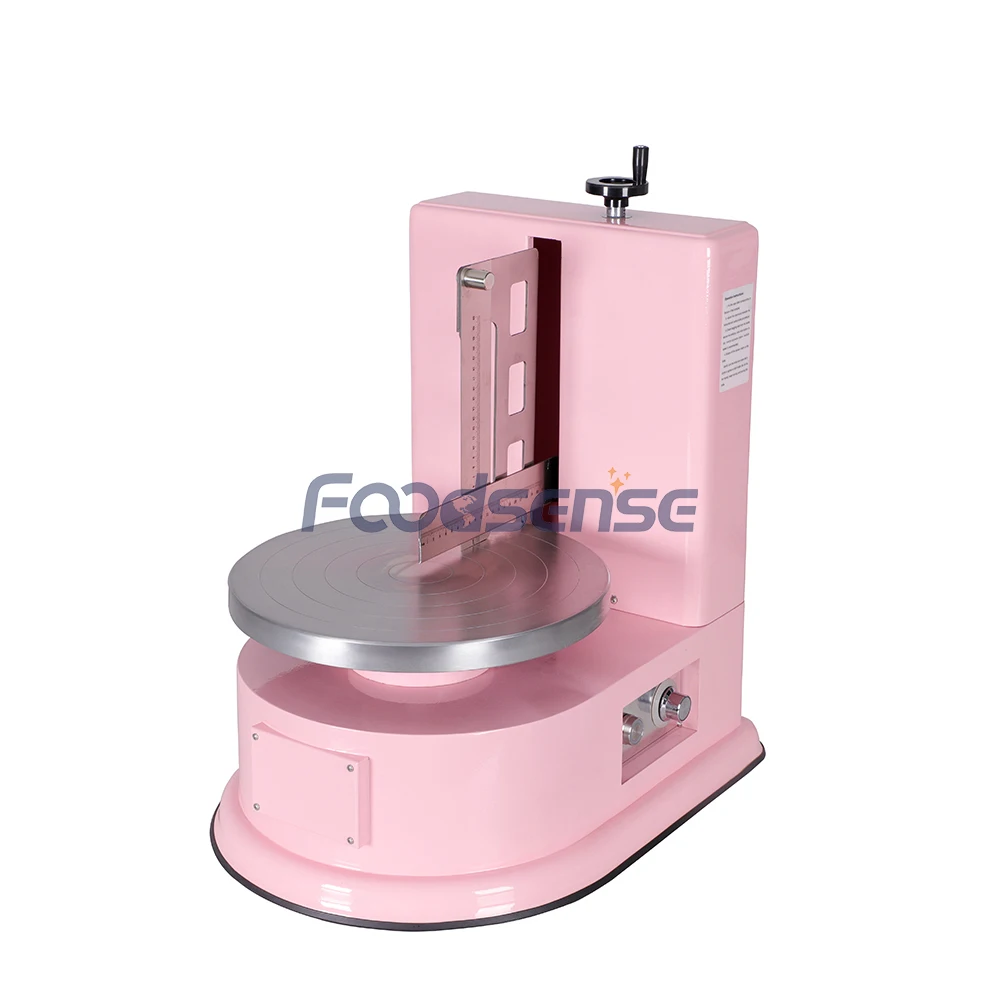 Round Cake Cream Coating Filling Machine Cake Icing Decorating Machine