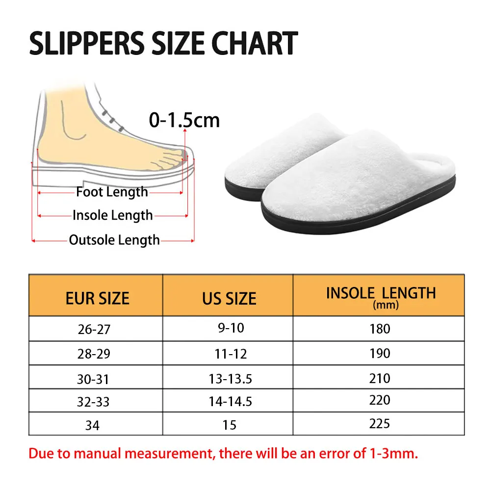 크리스마스의 악몽 캐릭터 면 슬리퍼 소년 소녀 디즈니 만화 플러시 실내화 따뜻한 플러시 맞춤형 어린이 신발