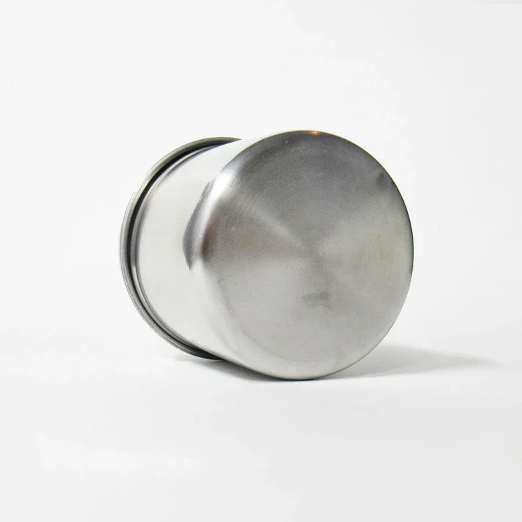 9cm tattoo Medical Stainless Steel Cotton Disinfection Container Tank Alcohol Iodine Gauze Canister Medicine Cylinder Box tool