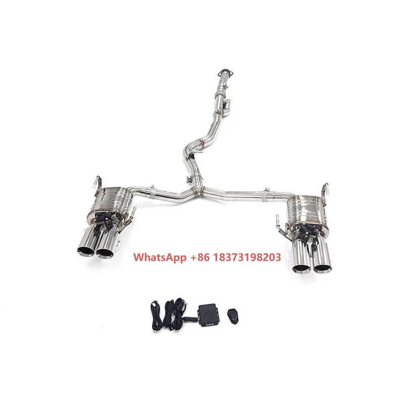 

ING Stainless Steel Exhaust System Catback for Subaru WRX 2.4T 2024+ Muffler With Valve High Quality Auto Performance Pipe Parts