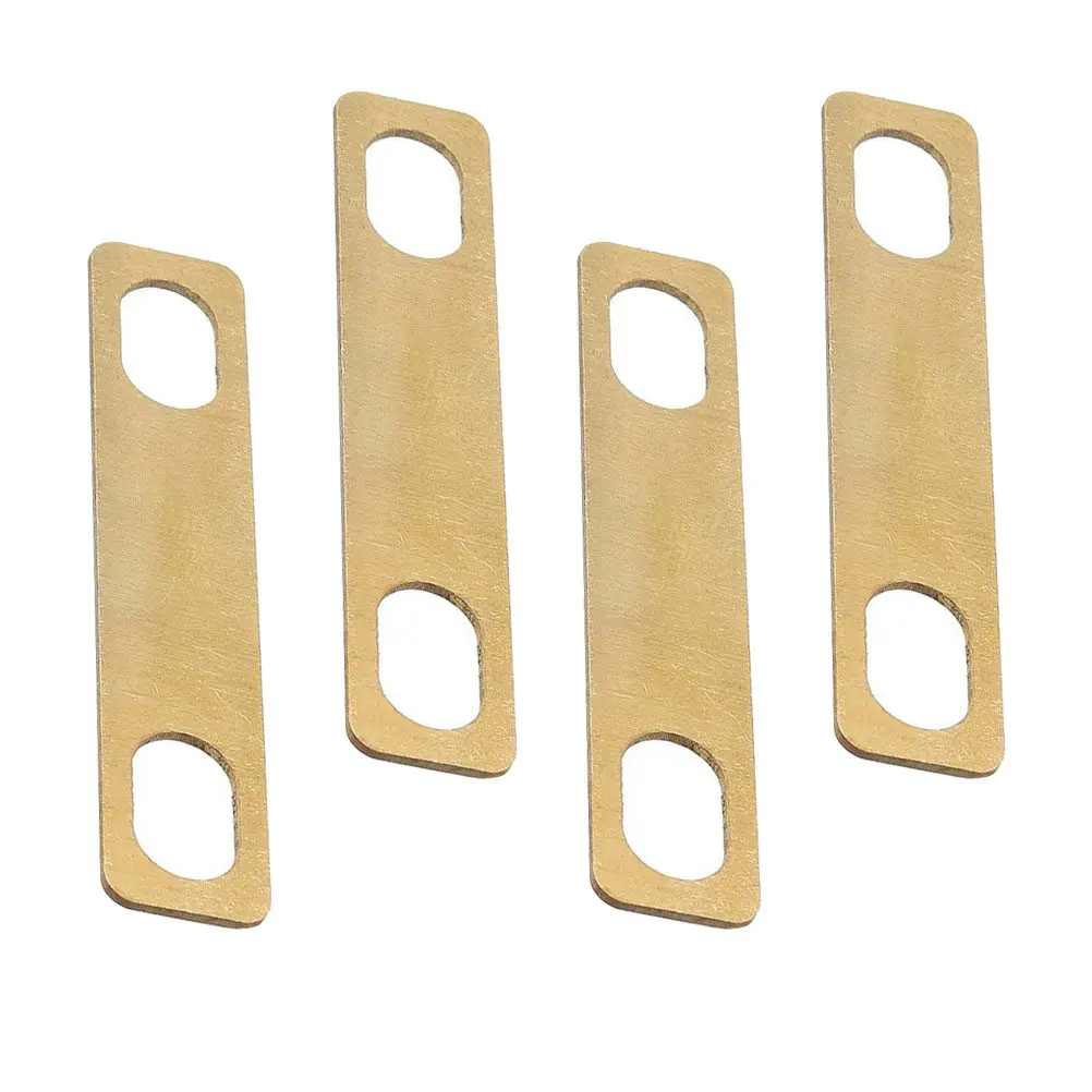Guitar Neck Shim Set Metal Plates Zero Point Two Zero Point Five One mm Wear Resistant Repair Accessories